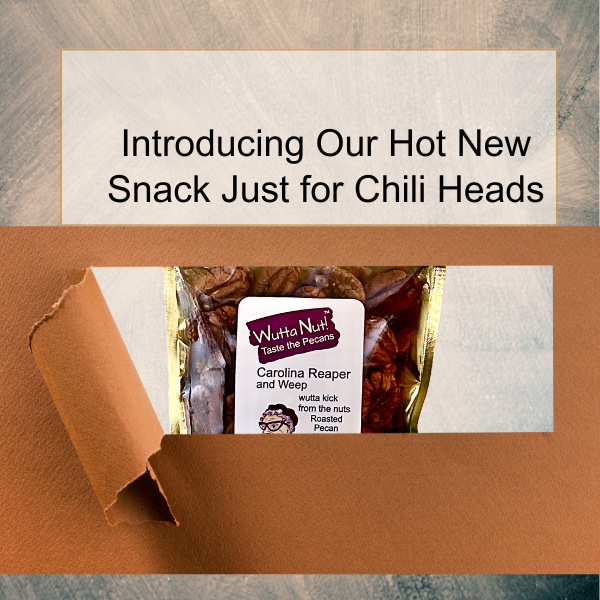 Chili Heads: New Carolina Reaper Fiery Pecan Snack Just for You!