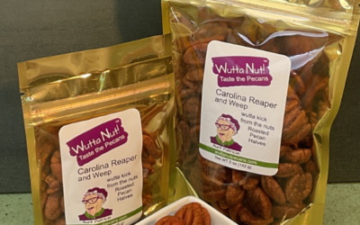 Wutta Nut! Pecans Debuts Carolina Reaper and Weep Fiery Pecan Snack